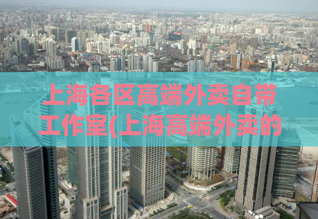 上海各区高端外卖自带工作室(上海高端外卖的自带工作室分布在不同区域)