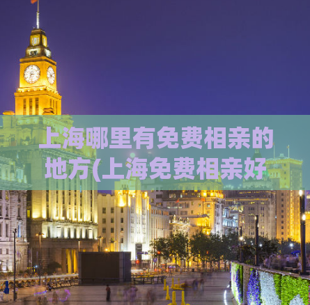 上海哪里有免费相亲的地方(上海免费相亲好去处，快来了解一下！)