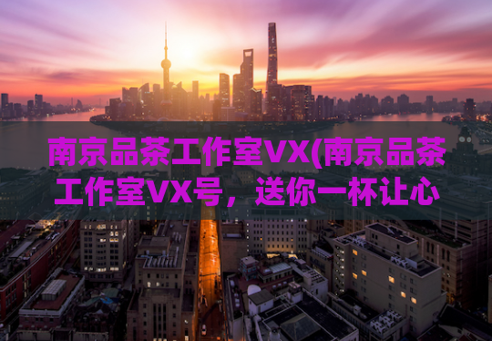 南京品茶工作室VX(南京品茶工作室VX号，送你一杯让心灵放松的好茶)