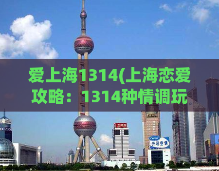 爱上海1314(上海恋爱攻略：1314种情调玩法)