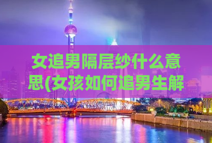 女追男隔层纱什么意思(女孩如何追男生解密)
