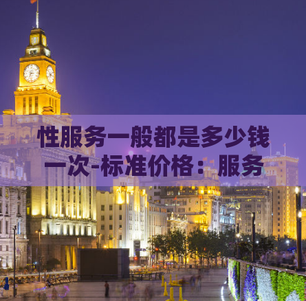 性服务一般都是多少钱一次-标准价格：服务费用介绍及价格策略