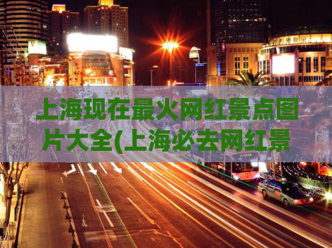 上海现在最火网红景点图片大全(上海必去网红景点，大量图片展示！)
